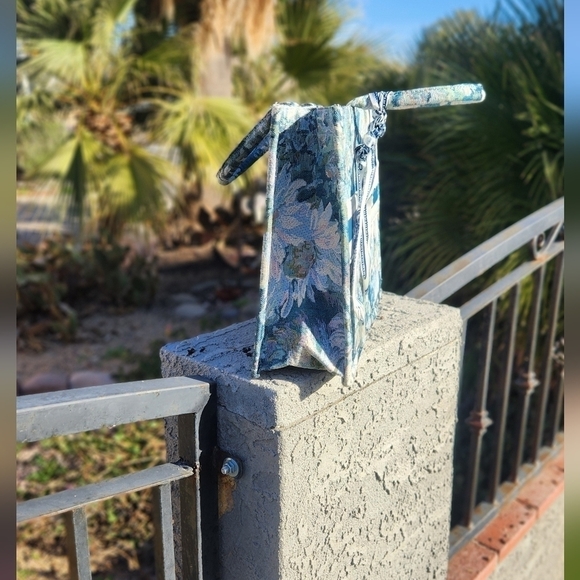 Christian Date  Patchwork Paitings‎ Art Satchel Handbag - Picture 9 of 12